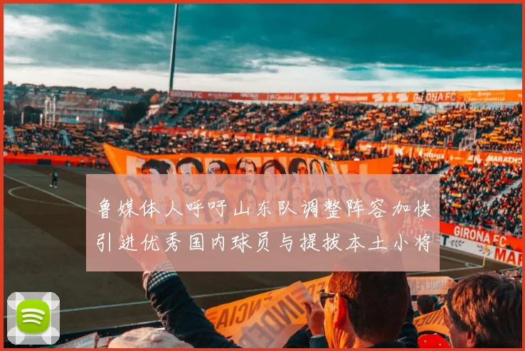 鲁媒体人呼吁山东队调整阵容加快引进优秀国内球员与提拔本土小将